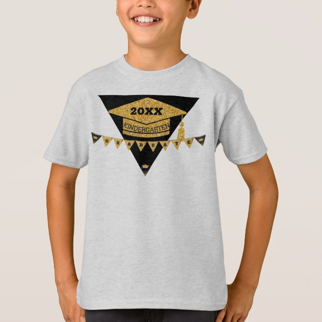 Proud Kindergarten Graduation T-Shirt (Front)