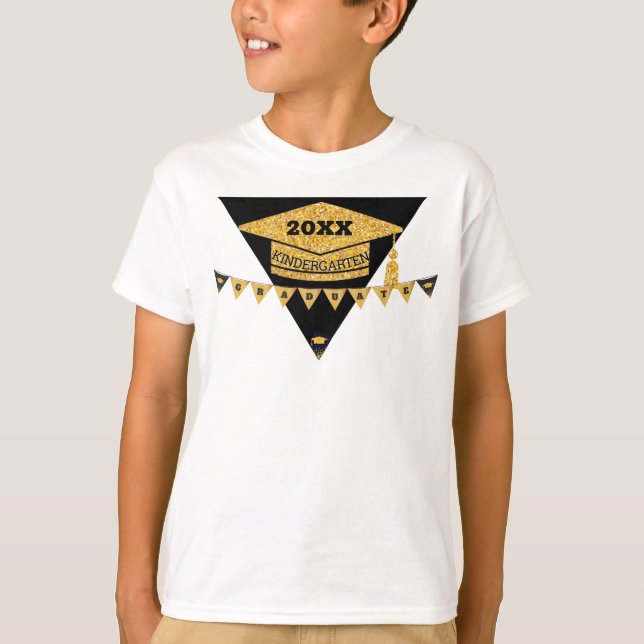 Proud Kindergarten Graduation T-Shirt (Front)