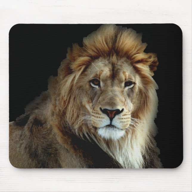 Proud King of the Animal Kingdom Mouse Pad (Front)