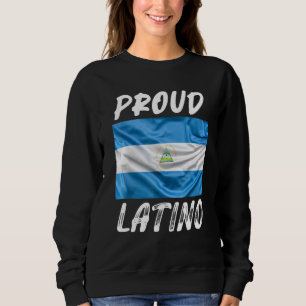 Proud Latino Hispanic Heritage Month Nicaragua fla Sweatshirt