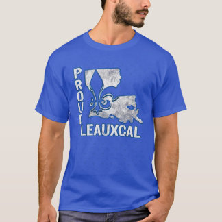 Proud Leauxcal Local Fleur de lis T-Shirt