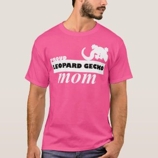 Proud Leopard Gecko Mum Reptile T-Shirt