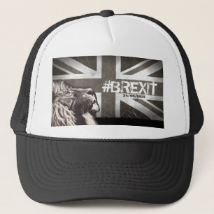Proud Lion #Brexit Commemorative Art Trucker Hat
