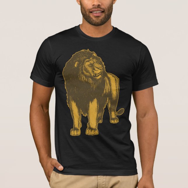 Proud  Lion  T-shirt (Front)