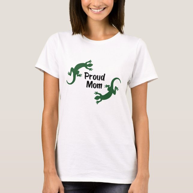 Proud Lizard Mom T-Shirt (Front)
