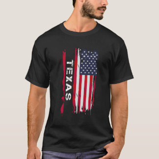 Proud Love Texas Usa T-Shirt