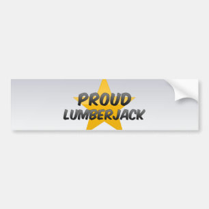 Proud Lumberjack Bumper Sticker