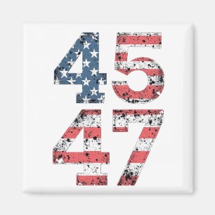 Proud Maga 47th Trump Won Inaguration Day Magnet