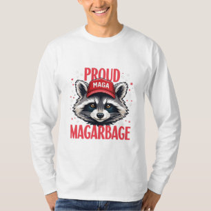 Proud MAGA Garbage For Trump supporter Election T-Shirt