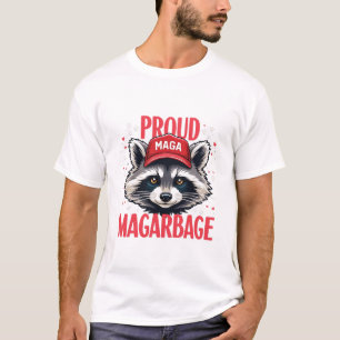 Proud MAGA Garbage For Trump supporter Election   T-Shirt