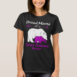 Proud Mama Bear Turner Syndrome Awareness T-Shirt