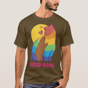 Proud Mama Rainbow Bear T-Shirt