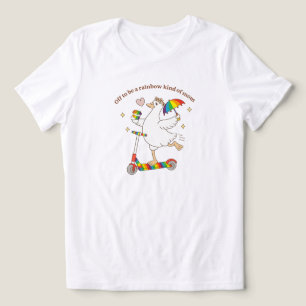 Proud Mama Rainbow Supportive LGBT Mum Gift for Pr Tri-Blend Shirt