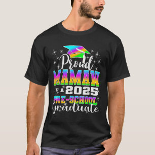 Proud Mamaw Of Preschool Graduate 2025 Graduation T-Shirt