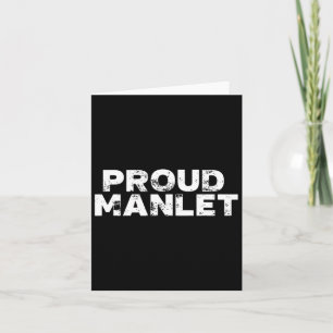 Proud Manlet Short Bodybuilding  Card