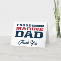 Proud Marine Dad - Colour