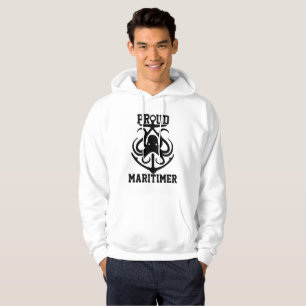 Proud Maritimer hoodie octopus Lighthouse route 
