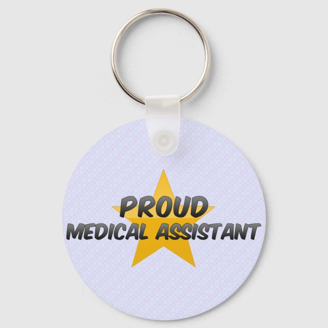 Proud Medical Assistant Key Ring (Front)