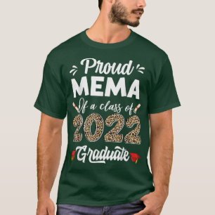 Proud Mema Of A Class Of 2022 Graduate Graduation T-Shirt