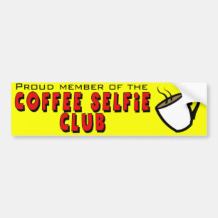 Proud member colourful bumper sticker