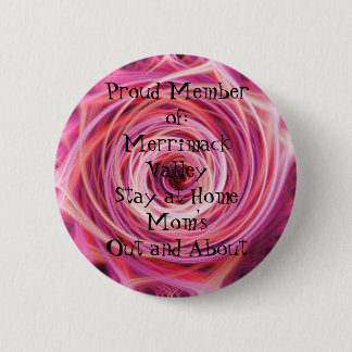 Proud Member of:Merrimack Valley Sta... 6 Cm Round Badge