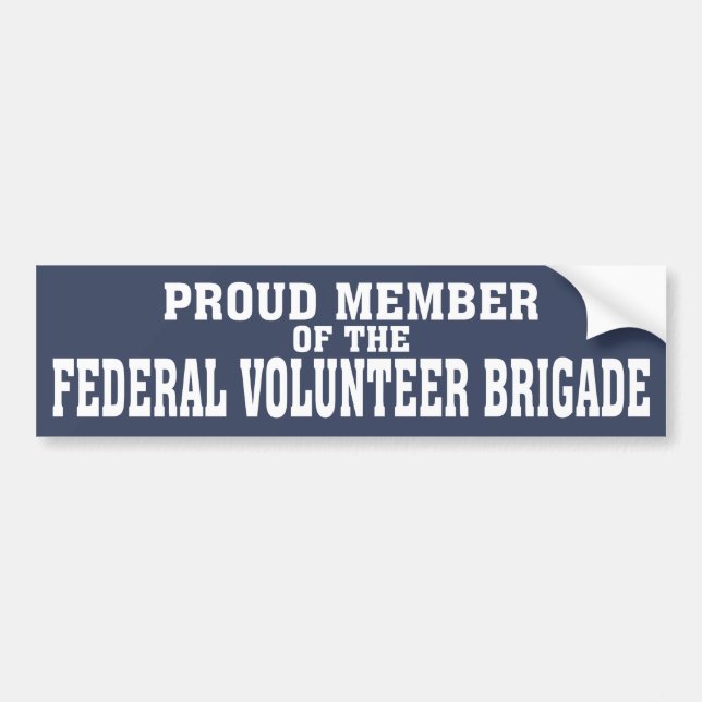 Proud Member of the FVB Bumper Sticker (Front)