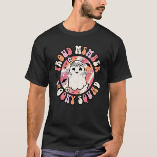 Proud Member Of The Spooky Squad Retro Ghost Hall T-Shirt