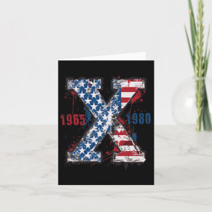 Proud Member Of The Your Feelings Gen X Usa 4th Of Card