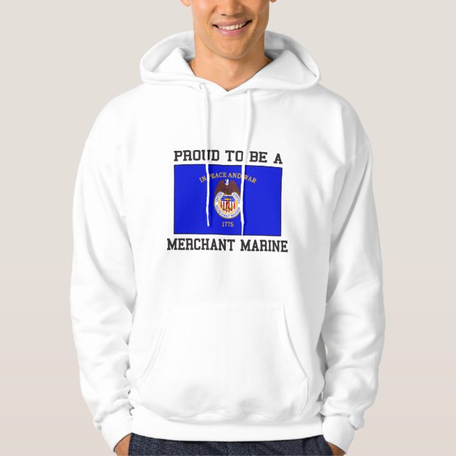 Proud Merchant Marine Hoodie (Front)