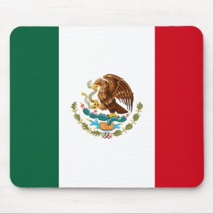 Proud Mexican Flag Mouse Pad