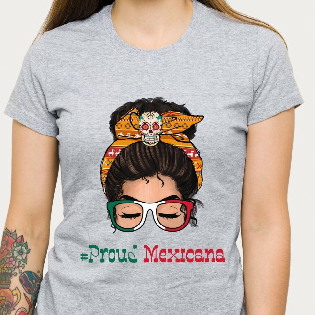 Proud Mexicana Woman's T-Shirt (Creator Uploaded)