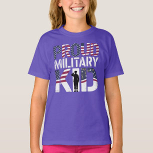 Proud Military Kid Pride T-Shirt