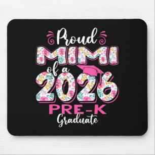 Proud mimi of 2026 pre-k graduate mothers day mouse pad