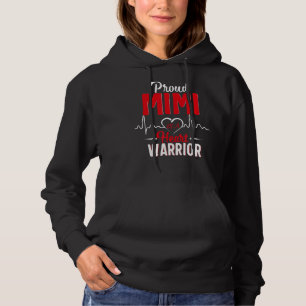 Proud Mimi Of A Heart Warrior Chd Awareness Hoodie