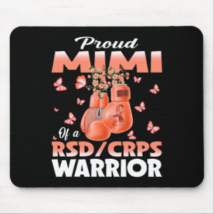 Proud Mimi Of A Rsd Crps Warrior Awareness Boxing  Mouse Pad