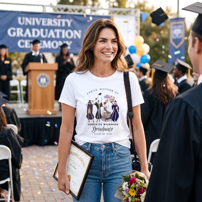 Proud Mom of Graduate Class of 2026 T-Shirt (Creator Uploaded)