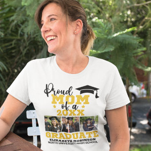 Proud Mom of the Graduate Photo collage T-Shirt