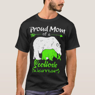 Proud Mom, Scoliosis Warrior  T-Shirt