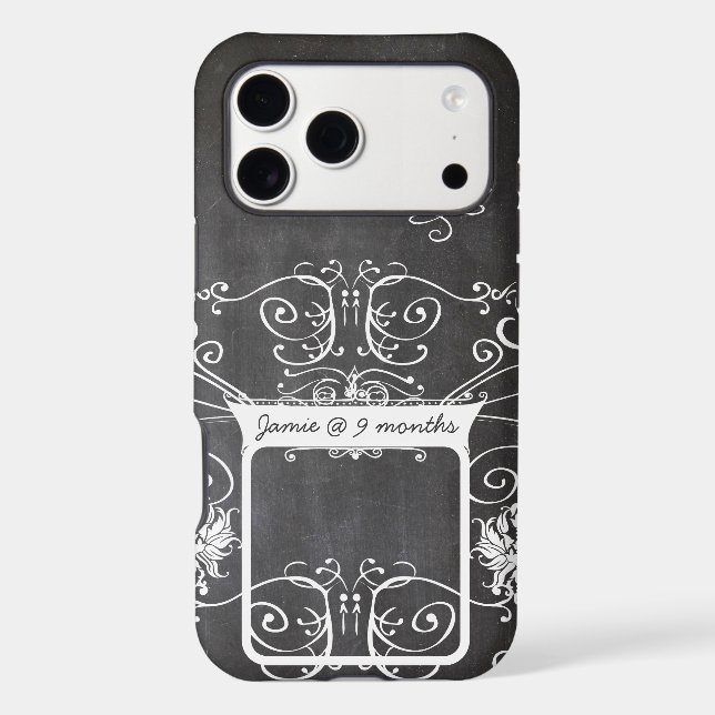 Proud Moma Chalkboard Typography Art (Back)