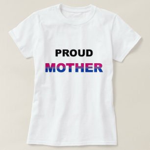 Proud Mother Bi LGBT T-Shirt