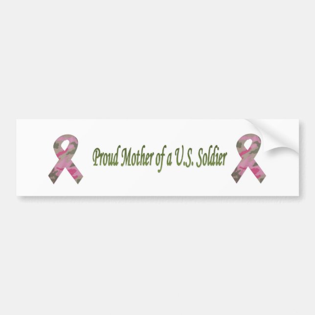 Proud Mother Bumper Sticker (Front)
