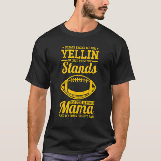 Proud Mother of a Football Player 11 T-Shirt