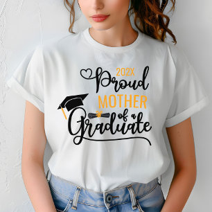 Proud Mother of a Graduate Parent Custom T-Shirt