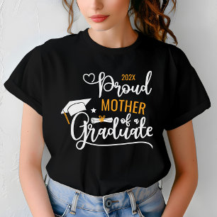 Proud Mother of a Graduate Parent Custom T-Shirt