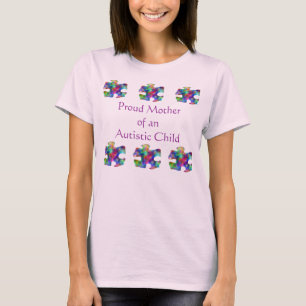 Proud Mother of Autistic Child T-Shirt