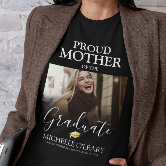 Proud Mother of the Graduate Photo T-Shirt (Creator Uploaded)