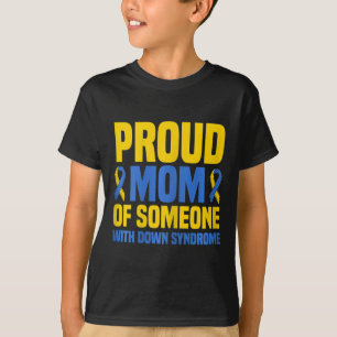 Proud Mother World Down Syndrome Mum T-Shirt
