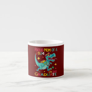 Proud Mum A Class Of 2024 12th Grade Graduate Espresso Cup