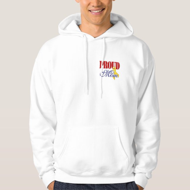 Proud Mum - Air Force Hoodie (Front)