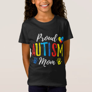 Proud Mum Autism Awareness Family Matching T-Shirt